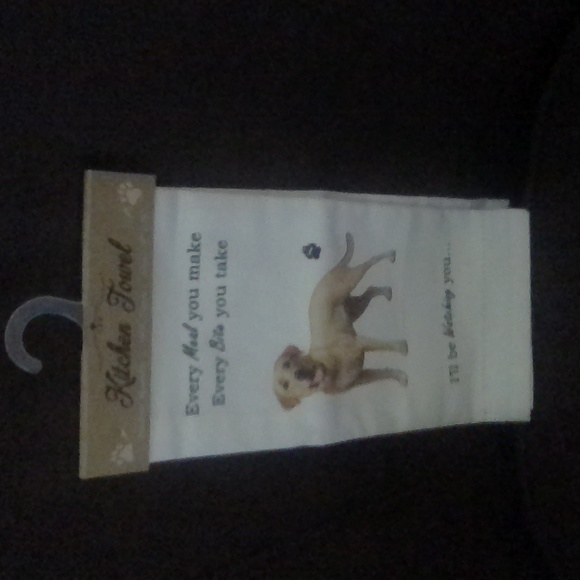 E&S Pets Every Meal You Make Kitchen Cotton Tea Towel - Picture 1 of 3